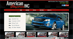 Desktop Screenshot of americanimportsindy.com